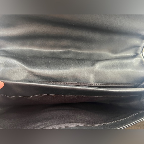 Zara Elegant Black Whimsigoth Quilted Chain Minimalist Women's Bag - Picture 9 of 11